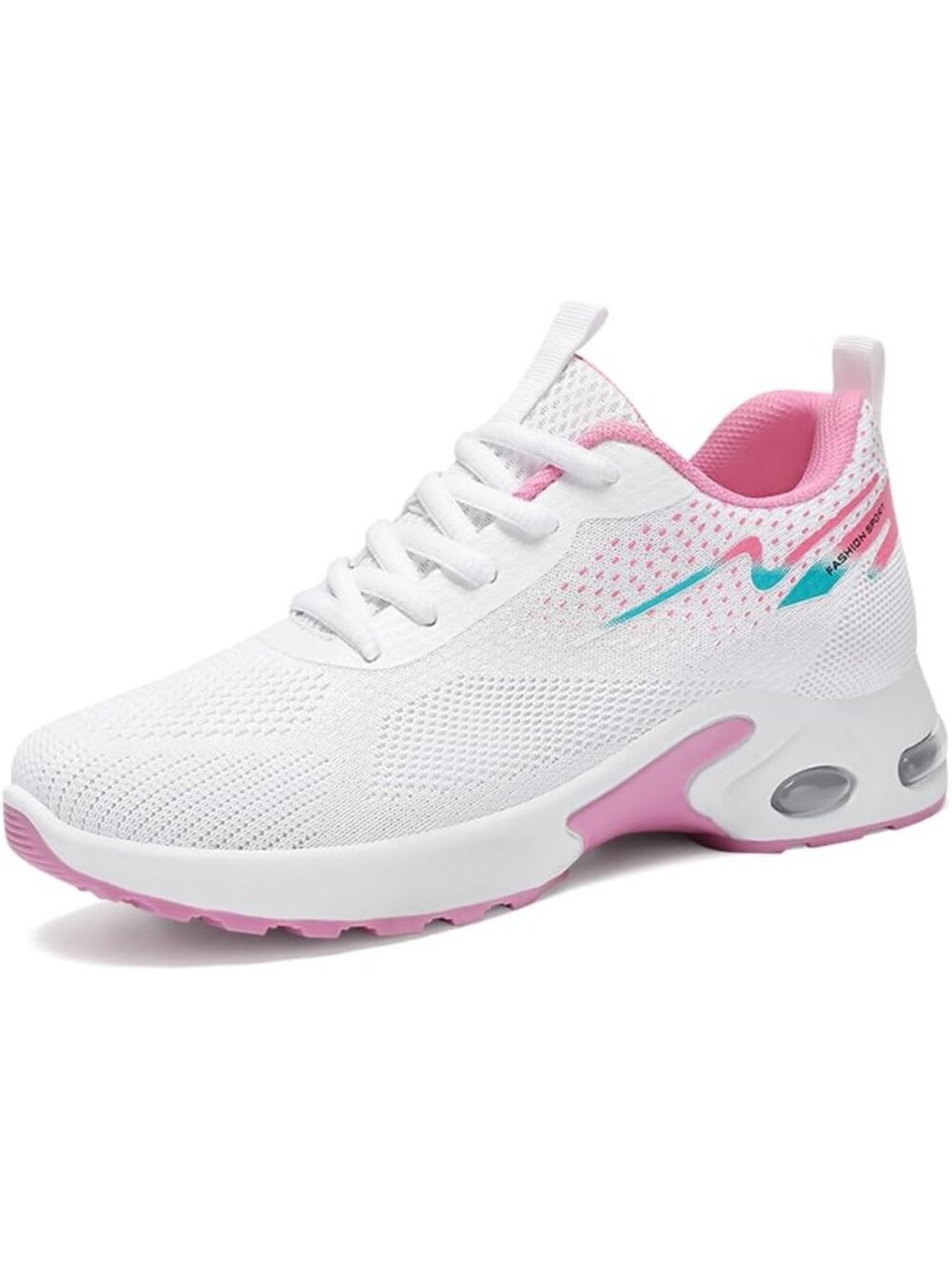 〽️Women's Athletic Running Sneakers White Casual Comfort Breathable Mesh Upper